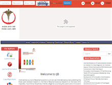 Tablet Screenshot of ijbonline.com